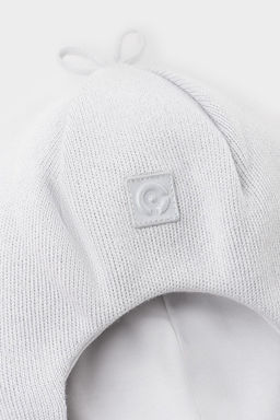 КВ 20324/светло-серый шапка-шлем дет