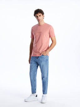 Bisiklet Yaka K?sa Kollu Bask?l? Erkek Pijama ?st