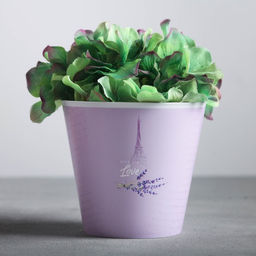 Кашпо для цветов «Лаванда», 0,8 л, 11 х 12 см