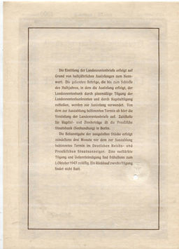 Облигация 4,5% 1000 рейхсмарок 1939 года Германия