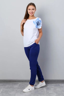 Костюм женский, цвет синий