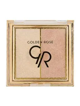 Golden Rose Хайлайтер для макияжа лица тон 101 Starlight, SO GLOW! HIGHLIGHTER DUO