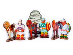 Мир русских сказок "Три богатыря" арт.8091 /35