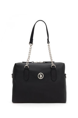 Женская черная сумка через плечо Неожиданная скидка в корзине