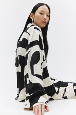 Camisa de corte holgado