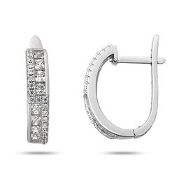 Серьги, куб.циркон., МЦВА398