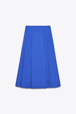 PLEATED MIDI SKIRT - Zara фото 4