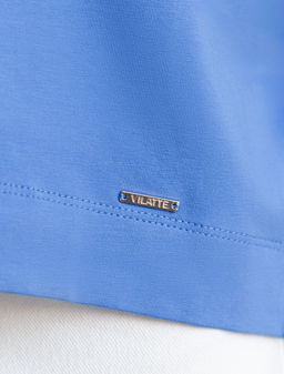 D49.100 Футболка женская васильковый