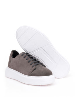 A__k Gri Casual Ayakkab_