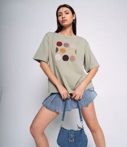 Футболка #КТ6239, фисташковый