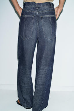 JEANS Z1975 WIDE-LEG LOOSE STITCHING - Zara фото 20