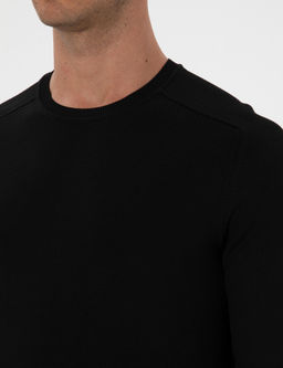 Siyah Slim Fit Bisiklet Yaka Triko Kazak - Pierre cardin фото 7