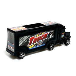 Автовоз детский с набором машинок, 4 шт., цвет МИКС