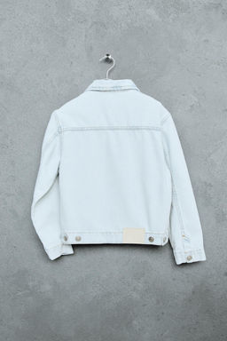 STORIESZ - CAZADORA DENIM SUPER BLEACH / Azul claro - Zara фото 4