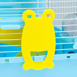 Клетка для мелких грызунов Пижон, с наполнением, 27 х 21 х 45 см, голубая  фото 5