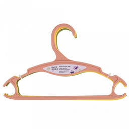 Follow Me Вешалка-плечики детская Микс 32,9х20х3см, пластик, с перекладиной и крючками, набор 3шт (Россия) - Домашняя мода фото 3