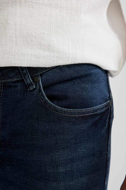 Джинсовые брюки скинни Carlo очень узкого кроя с нормальной талией и очень узкими штанинами - Defacto фото 6