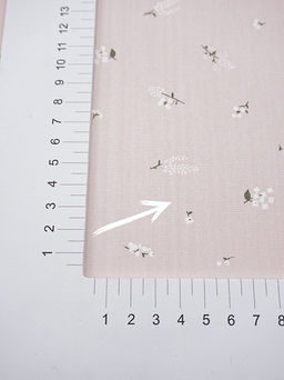 Сатин "Нежность" цв.пыльный светло-розовый, СОРТ2, ш.1.6м, хлопок-100%, 110гр/м.кв