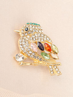 Брошь Птичка / 4753-45 /уп 24/