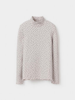 КР 302858/бежевый 4002 Н084 к609 джемпер (водолазка) для дев