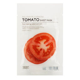 Tenzero Solution Rejuvenating Tomato Sheet Mask - Тканевая маска для лица с экстрактом томата
для всех типов кожи, 25мл