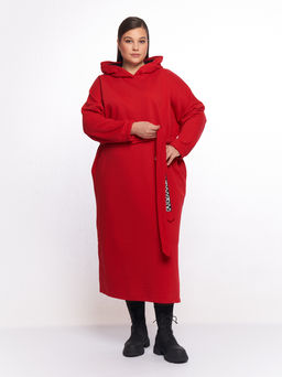 Платье с капюшоном PP83502RED25 - Артесса фото 8