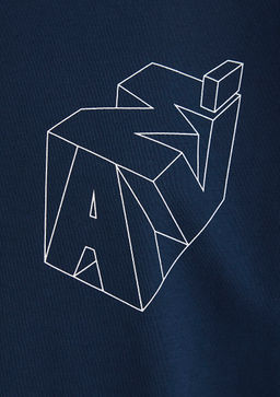 Mavi Logo S?rt Bask?l? Lacivert Tisort  фото 7
