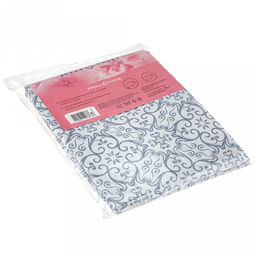 Чехол для гладильной доски хлопчатобумажный 125х47см, прокладка из поролона, прочная сцепка слоев, эластичный шнур для утяжки чехла, размер доски 120х42см (Россия) - Домашняя мода фото 2