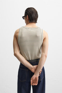 STRIPED TANK TOP - Zara фото 3