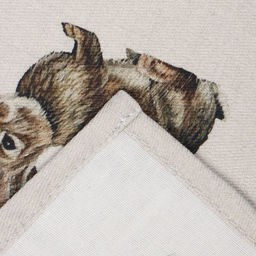 Полотенце Этель Кролики 40х73 см, 100% хл, саржа 190 г/м2  фото 4