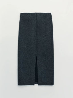 Трикотажная юбка миди / Zarina  фото 7