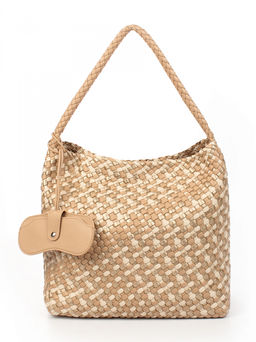 LACCOMA сумка СУ1053-0-мультицвет бежевый эко кожа хлопок