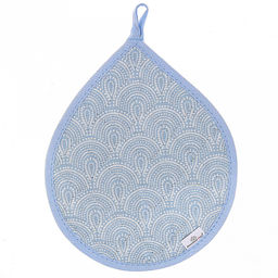 "Африканские прерии К" Кухонный комплект: прихватка 20х25см "Капелька" - 2шт, хлопок "Премиум" 191г/м2 - хлопок 100%, наполнитель - ватин 280гр/м2, "Домашняя мода" (Россия)