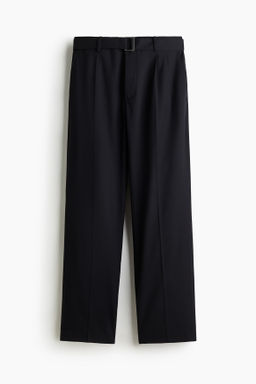 Pantal?n con cintur?n Relaxed Fit