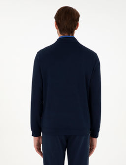 Lacivert Regular Fit Sweatshirt - Pierre cardin фото 5