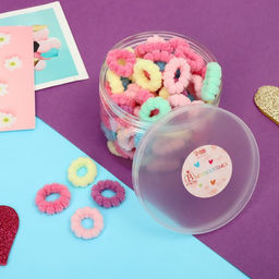 Цена за 2 шт. Резинки для волос «Крохотуля», набор 100 шт., ассорти, 2 см