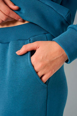 Арт.2902 Костюм женский с начесом 44-52 (5 шт) Цвет:верх-джинс,низ-джинс - Калинка фото 24