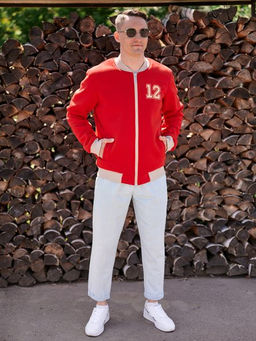 Бомбер 12 красный - Yollochka фото 4