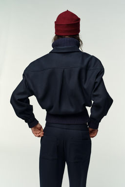 SHORT BALLOON BOMBER JACKET - Zara фото 6