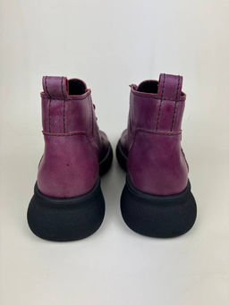 Ботинки 305.927bl.Вакса бордовый+черный R