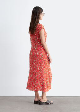 Vestido midi con cuello barco - H&m фото 5