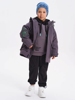 BZRM3371 Плащ для мальчиков - Pelican фото 13