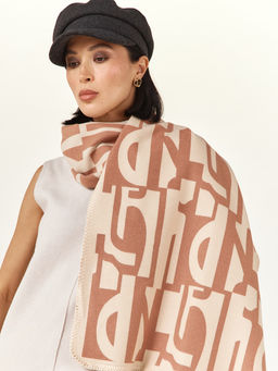 в составе ШЕРСТЬ  и КАШЕМИР Большой, мягкий, теплый  двусторонний палантин - Tantino фото 7