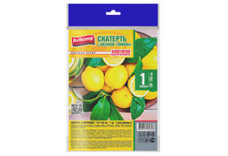 Avikomp скатерть одноразовая 110*150см (1шт) с рисунком Лимоны