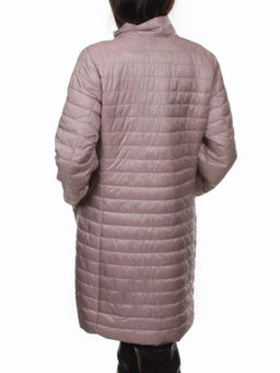 K-532 GRAY PINK Куртка демисезонная стеганая женская (70 гр. холлофайбер) - Fashion фото 8