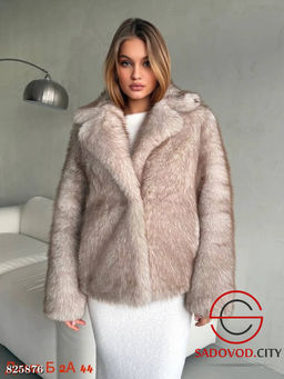 Шуба женская из искусственного меха
