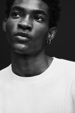 Camiseta en punto de canale Regular Fit - H&m фото 2