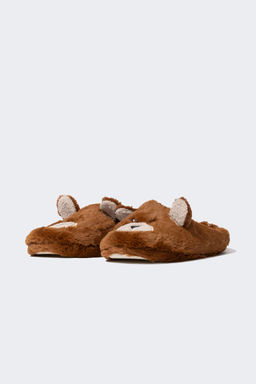 Женские домашние тапочки на плоской подошве