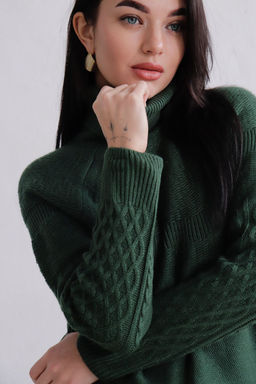 10649 Свитер изумрудный - Martichelli фото 26