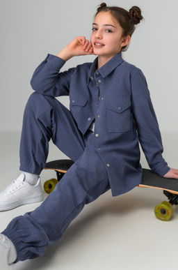 Вельветовый костюм для девочки Happyfox - Happy fox фото 14